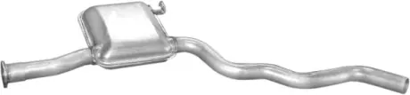 Глушитель центр. FORD SIERRA (пр-во Polmostrow) POLMOSTROW 08.363