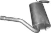 Глушник, алюм. сталь, задн. част. Ford Focus 1.6 Ti-VCT (08.692) Polmostrow POLMOSTROW 08692 (фото 1)