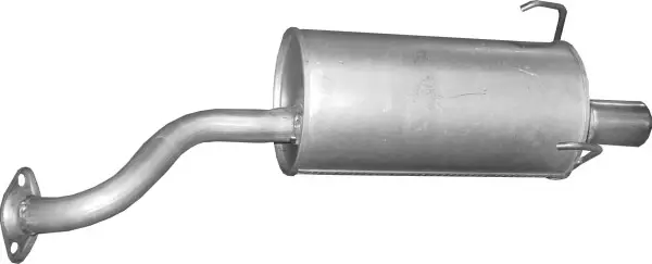Глушник основний Honda CR-V 2.0i 16V 01, 02-09, 06, алюмінієвий POLMOSTROW 09.12 (фото 1)