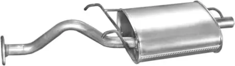 Глушник Honda Concerto 89-95 1.5i kat Polmostrow POLMOSTROW 09.96