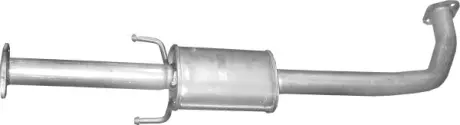 Глушник алюм. сталь, середн. частина Hyundai i30 1.6 CDRi Turbo Diesel (10.77) Polmostrow POLMOSTROW 1077