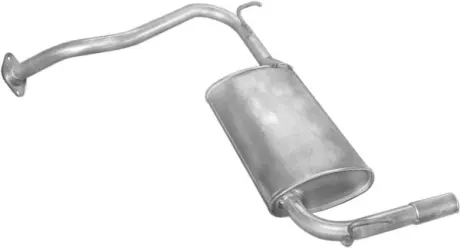 Глушник задн. MAZDA 323 (вир-во Polmostrow) POLMOSTROW 1249