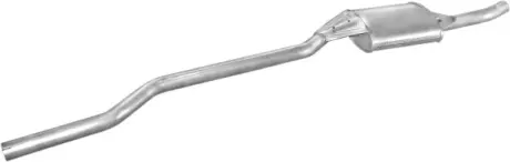 Резонатор Mercedes W123 76-85 200-300TD, алюмінієвий POLMOSTROW 13.01