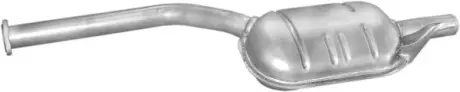 Глушитель центр. MERCEDES W124 (пр-во Polmostrow) POLMOSTROW 1307