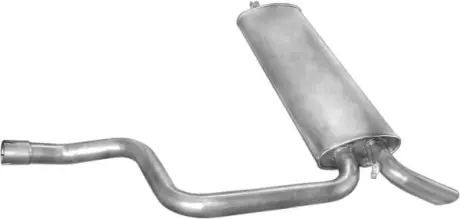 Глушник задн. MERCEDES 124 (вир-во Polmostrow) POLMOSTROW 1333