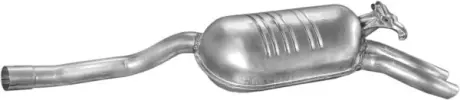 Глушник задн. MERCEDES W124 (вир-во Polmostrow) POLMOSTROW 1342