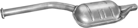 Глушитель центр. MERCEDES 200 (пр-во Polmostrow) POLMOSTROW 13.73