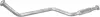 Глушник перед. MERCEDES 250 - W124 2.5 D (вир-во Polmostrow) POLMOSTROW 1395 (фото 1)