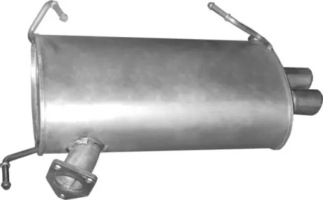 Глушник Mitsubishi Outlander/Citroen C-Crosser/Peugeot 4007 2.2 HDi Polmostrow POLMOSTROW 14.38