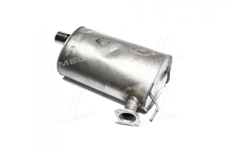 Глушник основний Mitsubishi Outlander II 2.4 16V 4WD, алюмінієвий POLMOSTROW 14.40