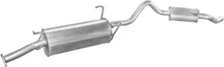 Глушник з рез-ом NISSAN SERENA (вир-во Polmostrow) POLMOSTROW 15110