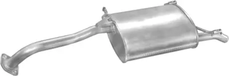 Глушитель задн. NISSAN PRIMERA (пр-во Polmostrow) POLMOSTROW 15.86