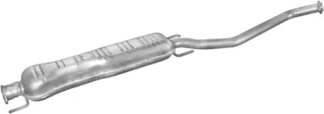 Резонатор (середній глушник) для Opel Vectra B 2.0Di 16V TD 11/96-04/00 POLMOSTROW 17.300