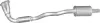 Замінник каталізатора для Opel Astra G 1.4i/1.6i/1.8i 16V ; Zafira A 1.6i/1.8i 16V POLMOSTROW 17.304 (фото 1)