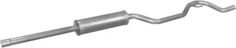 Резонатор (середній глушник) для Opel Vectra C 2.2i -16V 02-04 POLMOSTROW 17.321
