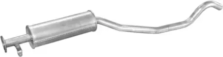 Глушитель центр. OPEL VECTRA (пр-во Polmostrow) POLMOSTROW 17.43