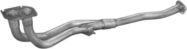 Труба глушника прийомна для Opel Vectra 1.4-1.6i 88-92 POLMOSTROW 17.515 (фото 1)