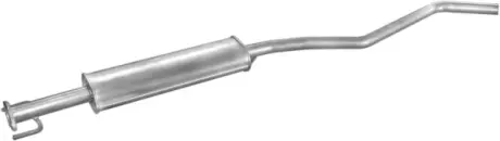Резонатор (ое 5852014) OPEL VECTRA B 1.6. 1.7D (1995-2002) (вир-во Polmostrow) POLMOSTROW 17.54