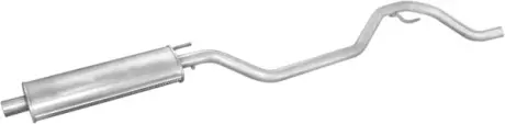 Глушник Opel Vectra C 1.6i -16V; 1.8i -16V sedan, hechback 04/02 - Polmostrow POLMOSTROW 17.599