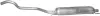 Резонатор (середній глушник) для Opel Zafira A 1.6i-16V 03-05, 1.8i-16V 03-05 POLMOSTROW 17623 (фото 1)