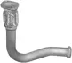 Глушник, алюм. сталь, передн. част. Renault Cli II/Kangoo 1.9 dTi 99-07 (21.525) Polmostrow POLMOSTROW 21525 (фото 1)