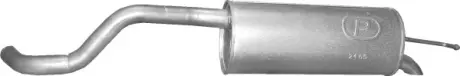 Глушник Polmostrow - (Skoda Roomster 1.6i 16V 05/06-03/10) POLMOSTROW 24.65