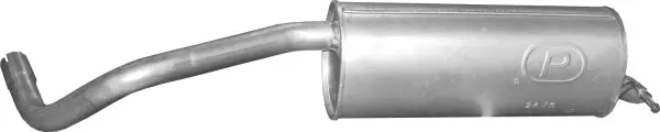 Глушник Skoda Fabia 1.4i 16V / Seat Ibiza 1.4i Polmostrow POLMOSTROW 24.75 (фото 1)