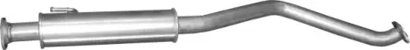 Глушник алюм. сталь, середн. частина Suzuki Grand Vitara 2.0 (25.22) Polmostrow POLMOSTROW 2522