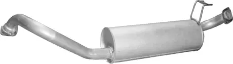 Глушник центр. TOYOTA LAND CRUISER 4.2 (1990-1998) (вир-во Polmostrow) POLMOSTROW 26292