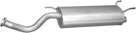 Глушник Toyota Land Cruiser 4.2 Turbo Diesel 06- Polmostrow POLMOSTROW 26.296