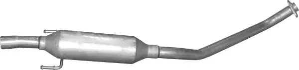 Резонатор (середній глушник) для Toyota Corolla 1.4i/1.6i POLMOSTROW 26.37 (фото 1)