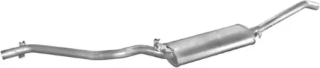 Глушитель задн. VW JETTA (пр-во Polmostrow) POLMOSTROW 3012