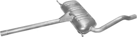 Резонатор VW Passat 1.8i Turbo; 2.0i 96-05 Polmostrow  POLMOSTROW 30.268