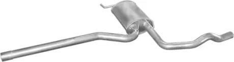 Резонатор VW Passat 1.8i -20V 2.0 -8V, 1.9TDiTD 96-00, алюмінієвий POLMOSTROW 30.600