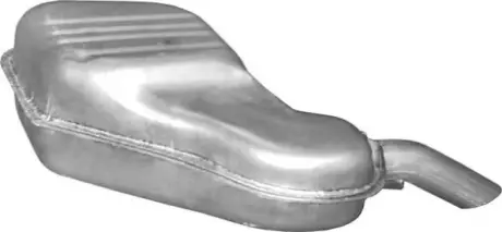 Глушник Volvo V70 2.3i Turbo 01-04, 2.4i Turbo 01-05, XC 70 2.5i Turbo 4X4 02-07, 2.4 TD Turbo Diesel 4X4 02-05 Polmostrow POLMOSTROW 31.257