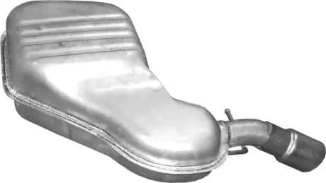 Глушник Volvo V70 2.3i Turbo 01-04, 2.4i Turbo 01-05, XC 70 2.5i Turbo 4X4 02-07, 2.4 TD Turbo Diesel 4X4 02-05 Polmostrow POLMOSTROW 31.260