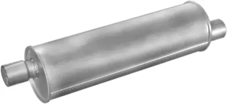Глушник основний ГАЗ 3302, 2705, 2217, алюмінієвий POLMOSTROW 40.11