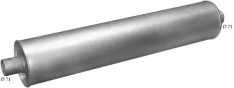Глушник Mercedes 609 D 709 D POLMOSTROW 69.16