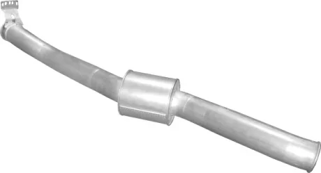Глушник POLMO SCANIA Seria 4,P,R,T,R500 din 68702 алюмінізована сталь (71.05) POLMOSTROW 7105