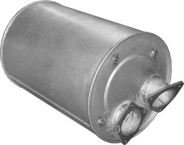 Глушник POLMO DAF 95/ DAF W315/ BOVA Futura din 21333 90 алюмінізована сталь (79.02) POLMOSTROW 7902