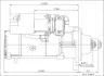 Стартер PRESTOLITE PRESTOLITE ELECTRIC M90R3543SE (фото 4)