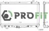 Радіатор охолоджування PROFIT 17400408 (фото 1)
