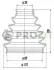 Пильник ШРУС PROFIT 2710-0048 XLB (фото 1)