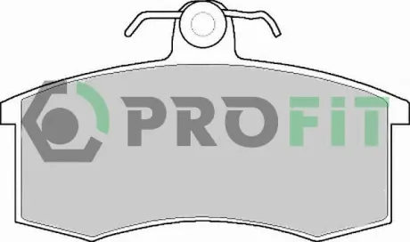 Колодки гальмівні дискові PROFIT 50000527
