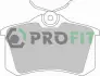 Комплект тормозных колодок, дисковый тормоз PROFIT 50000541C (фото 1)
