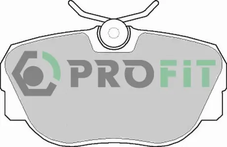 Колодки тормозные, комплект PROFIT 50000660