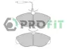 Комплект тормозных колодок, дисковый тормоз PROFIT 50000967C (фото 1)