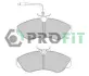 Комплект тормозных колодок, дисковый тормоз PROFIT 50000968 (фото 1)