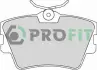 Колодки тормозные, комплект PROFIT 50001132C (фото 1)
