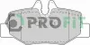 Комплект тормозных колодок, дисковый тормоз PROFIT 50001494C (фото 1)